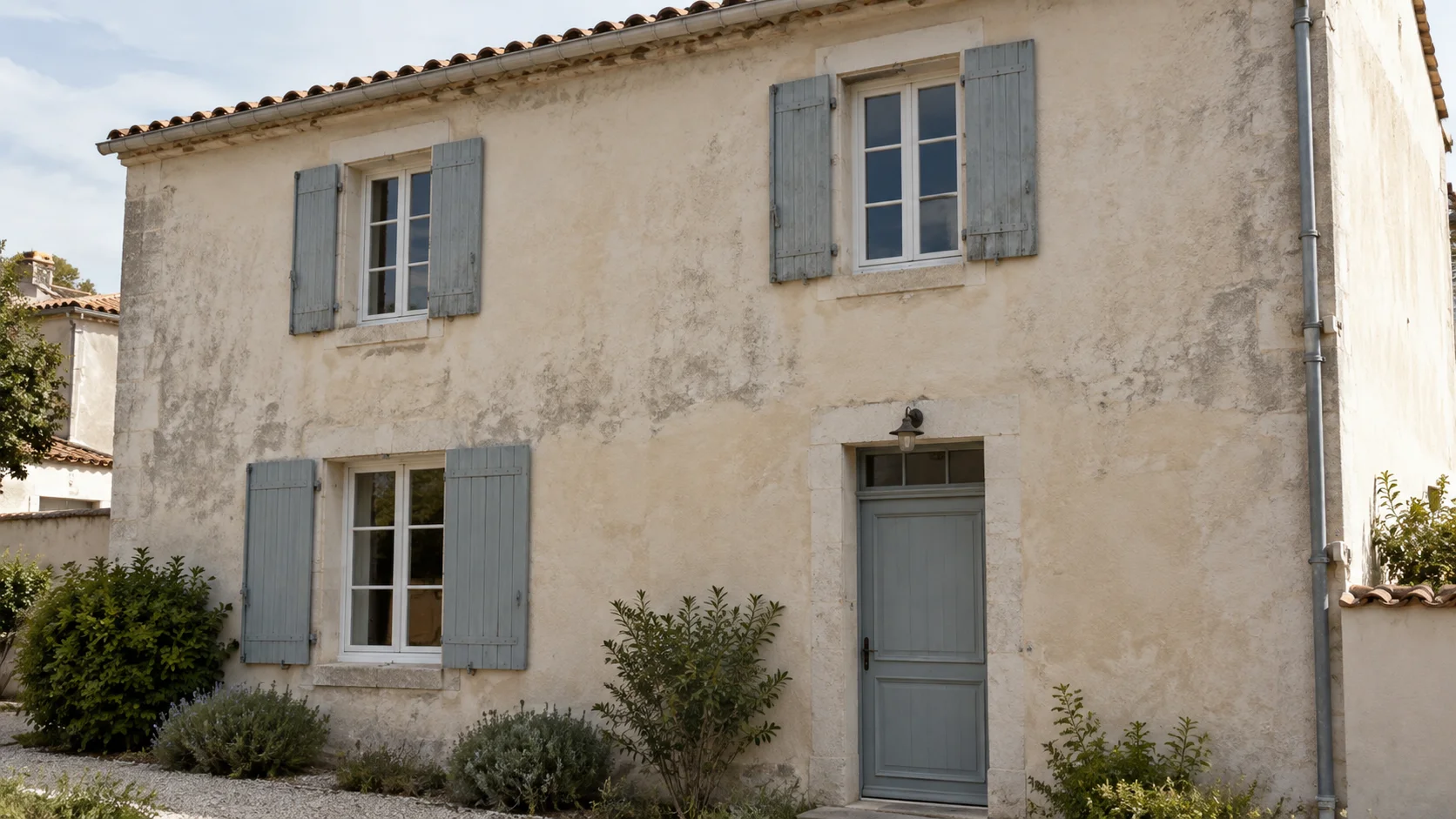 Peinture extérieure avant