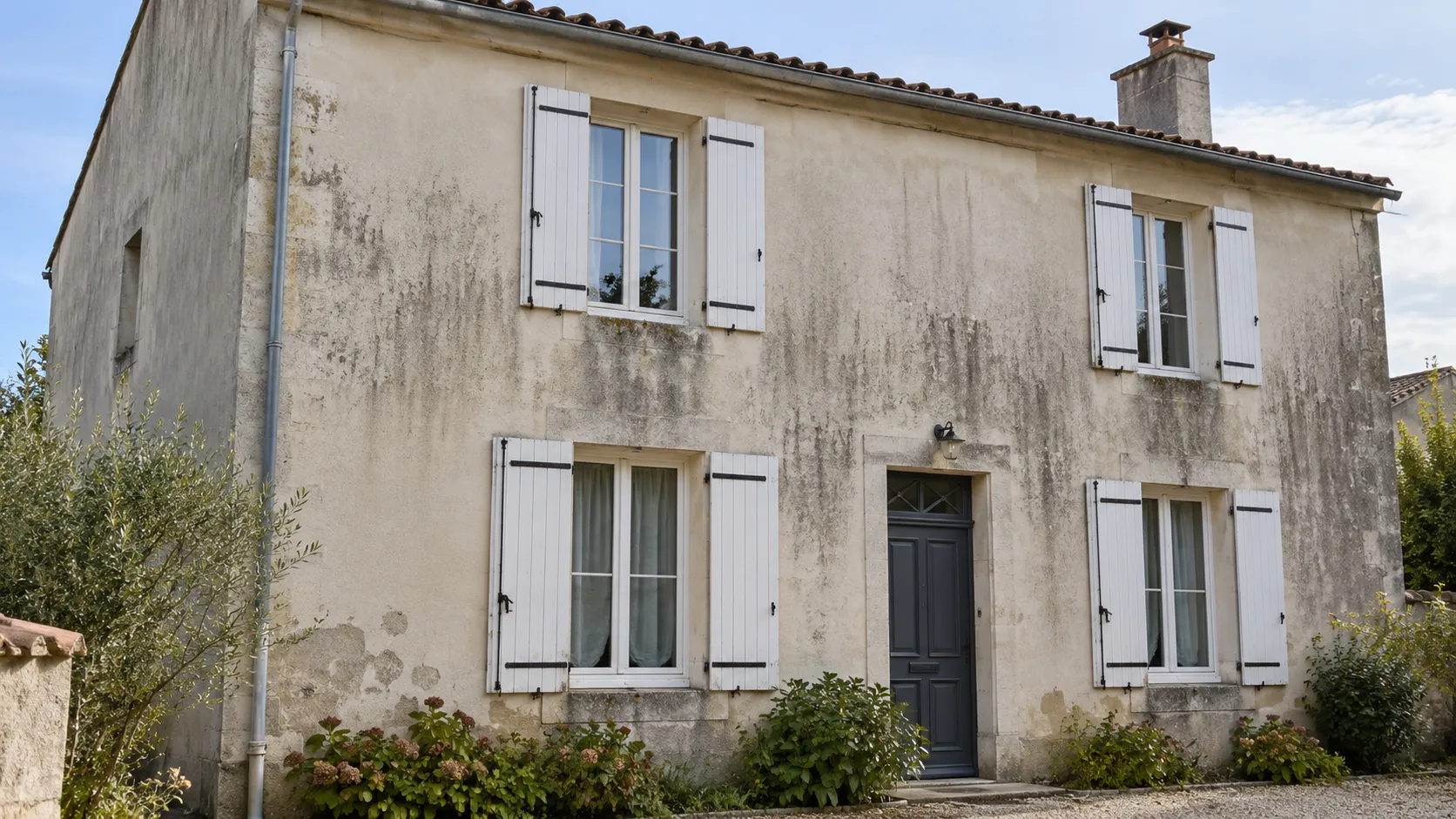 Ravalement de façade avant